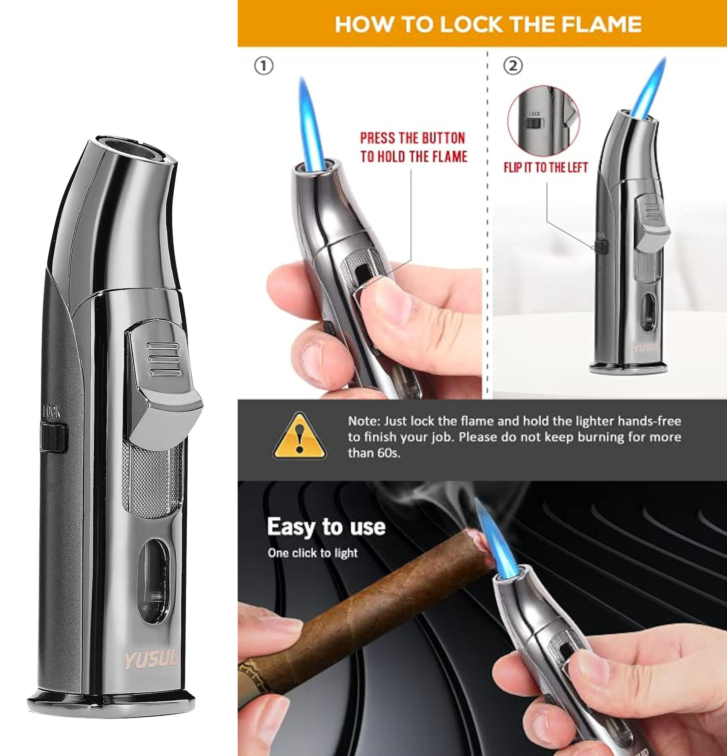 Single Jet Flame Lighter