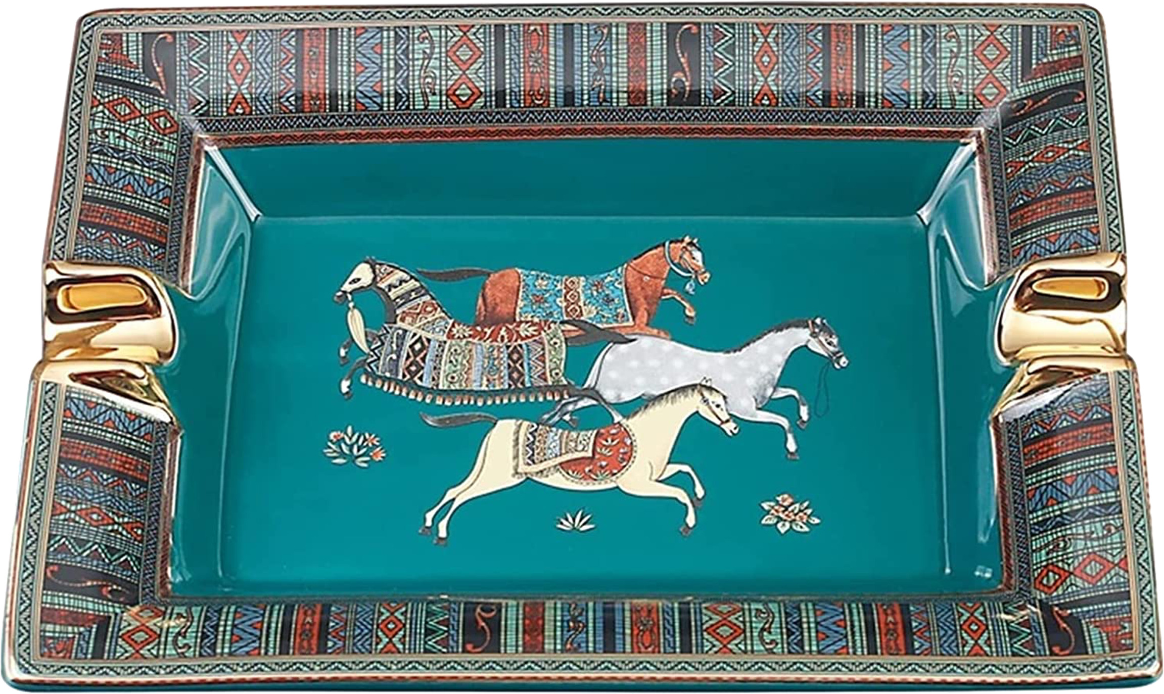 Blue Horse Ashtray - Image 6