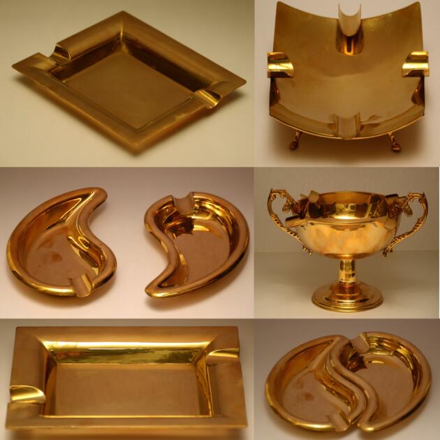 Brass Ashtrays