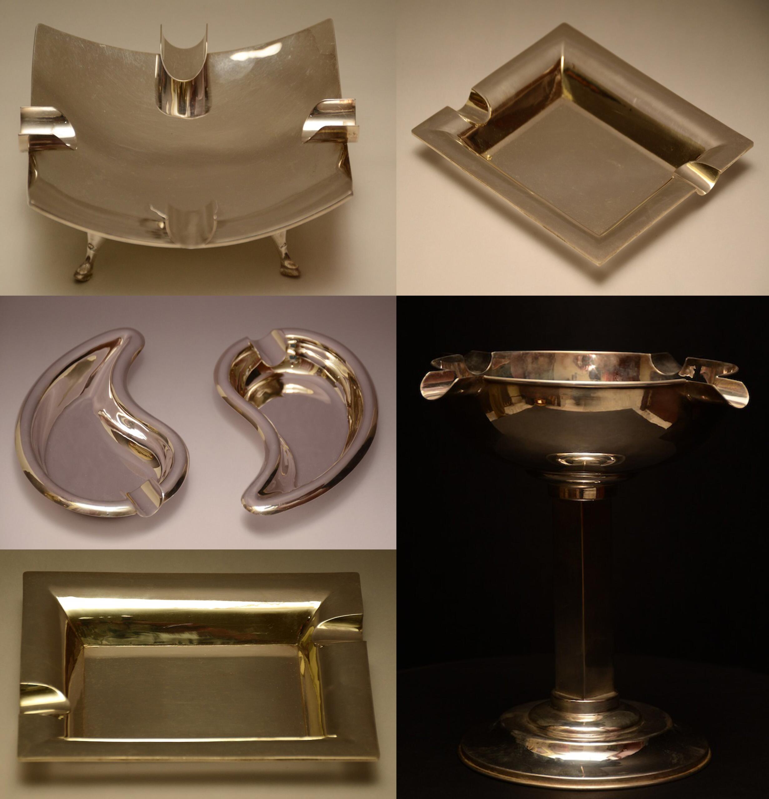 EPNS Brass Ashtray