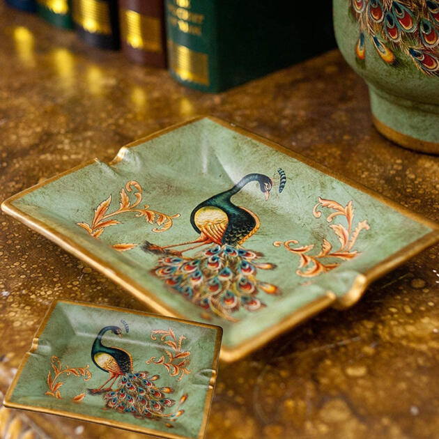 Peacock Ashtray