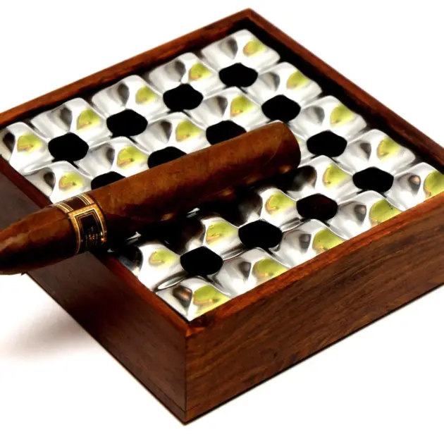Wooden Cigar Ashtray