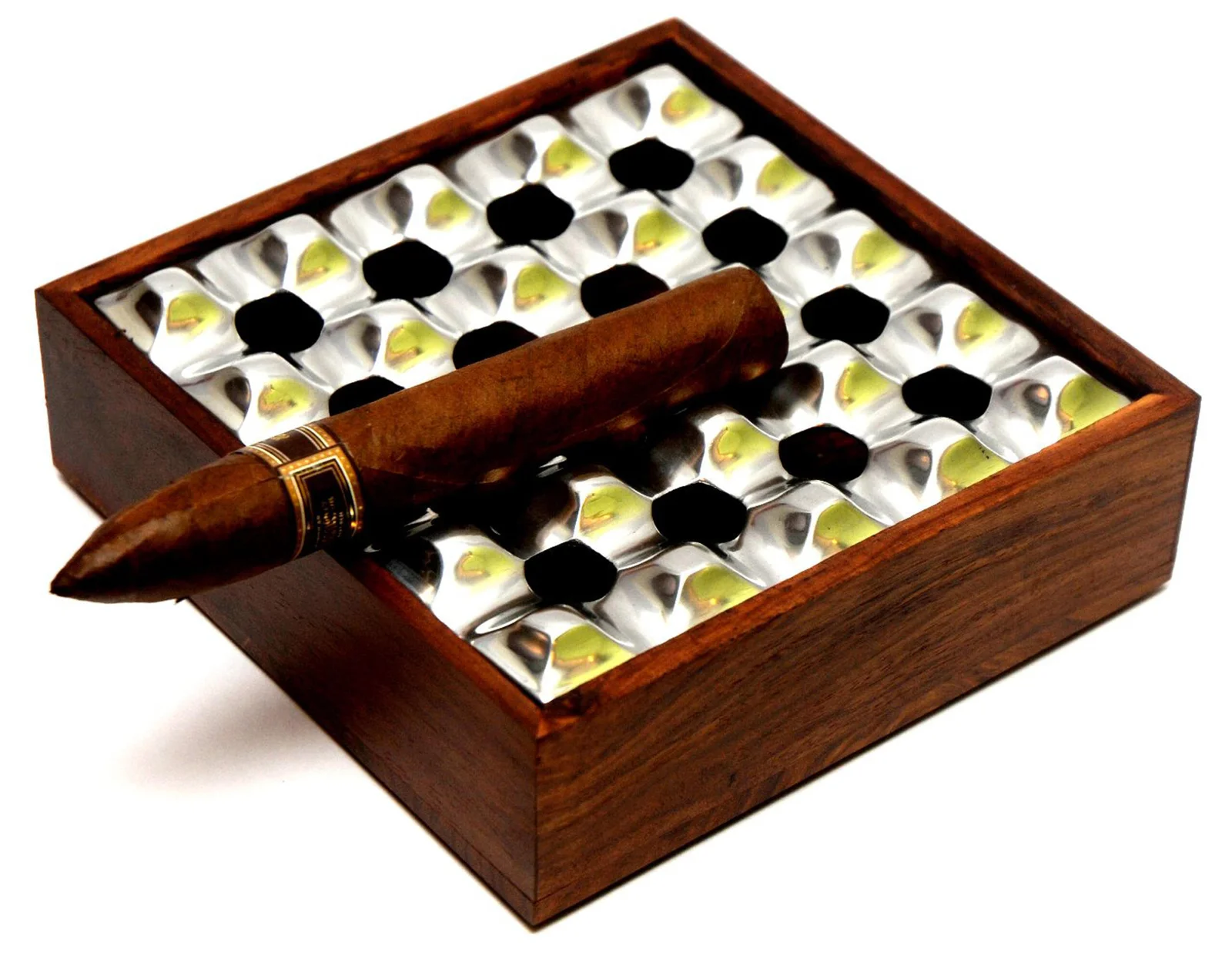 Wooden Cigar Ashtray