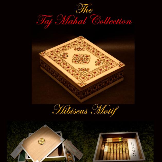The Taj Mahal Collection - Hibiscus Motif