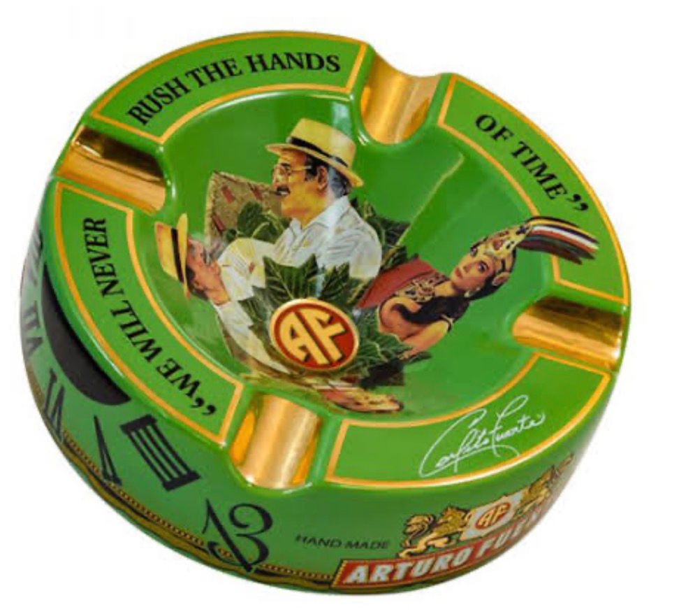 Arturo Fuente Hands Of Time Ashtray Green