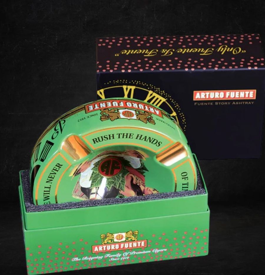 Arturo Fuente Hands Of Time Ashtray Green - Image 4