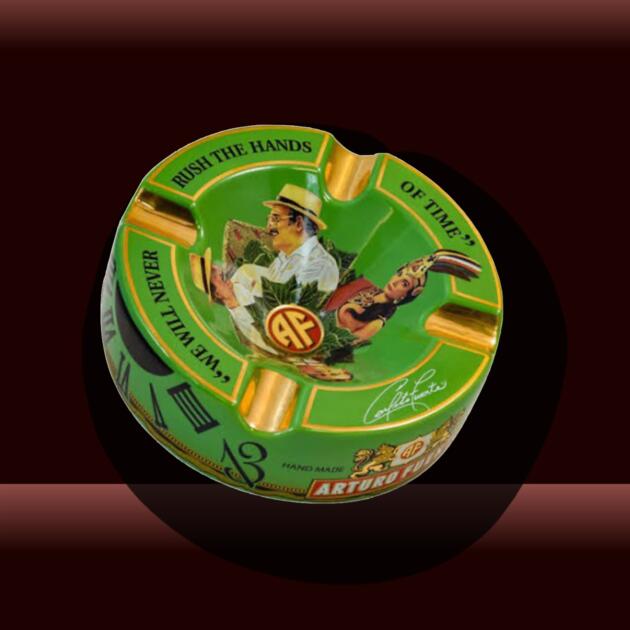 Arturo Fuente Hands Of Time Ashtray Green